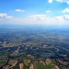 Flugwegposition um 12:46:18: Aufgenommen in der Nähe von Kreis Letenye, Ungarn in 1718 Meter